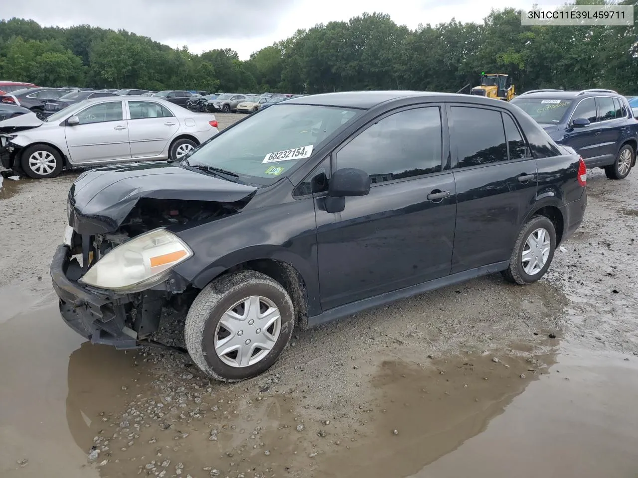 2009 Nissan Versa S VIN: 3N1CC11E39L459711 Lot: 68232154