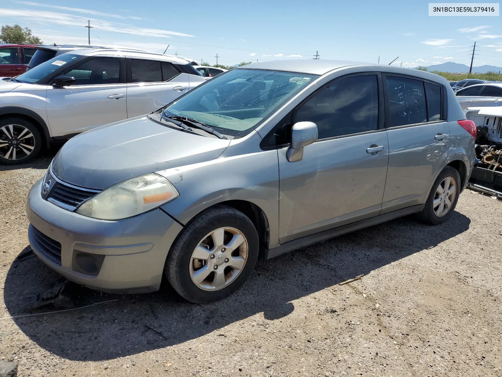 2009 Nissan Versa S VIN: 3N1BC13E59L379416 Lot: 68233314