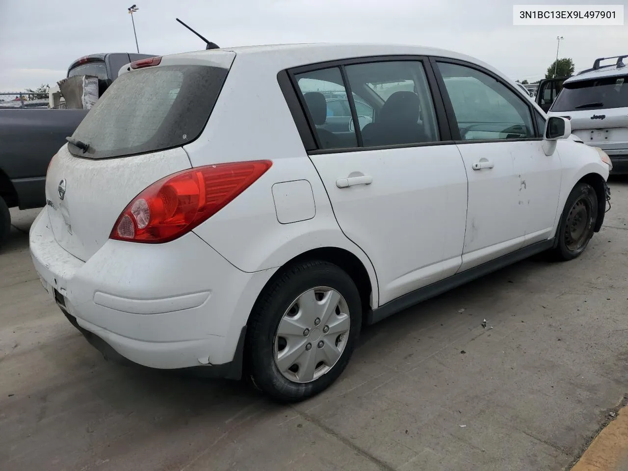 2009 Nissan Versa S VIN: 3N1BC13EX9L497901 Lot: 68681994