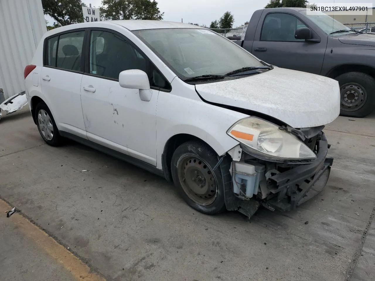 2009 Nissan Versa S VIN: 3N1BC13EX9L497901 Lot: 68681994