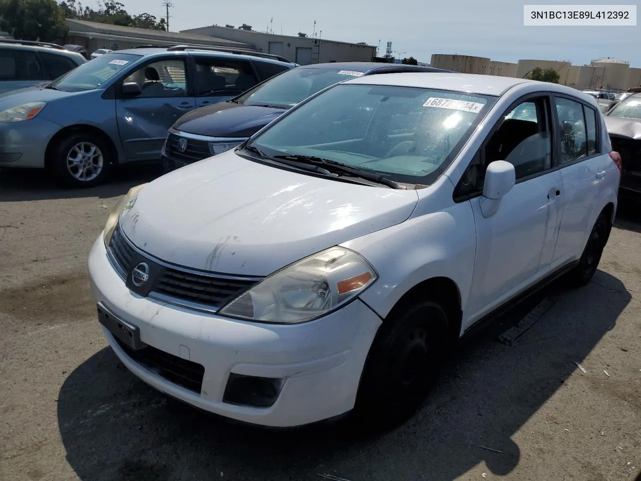 2009 Nissan Versa S VIN: 3N1BC13E89L412392 Lot: 68721444