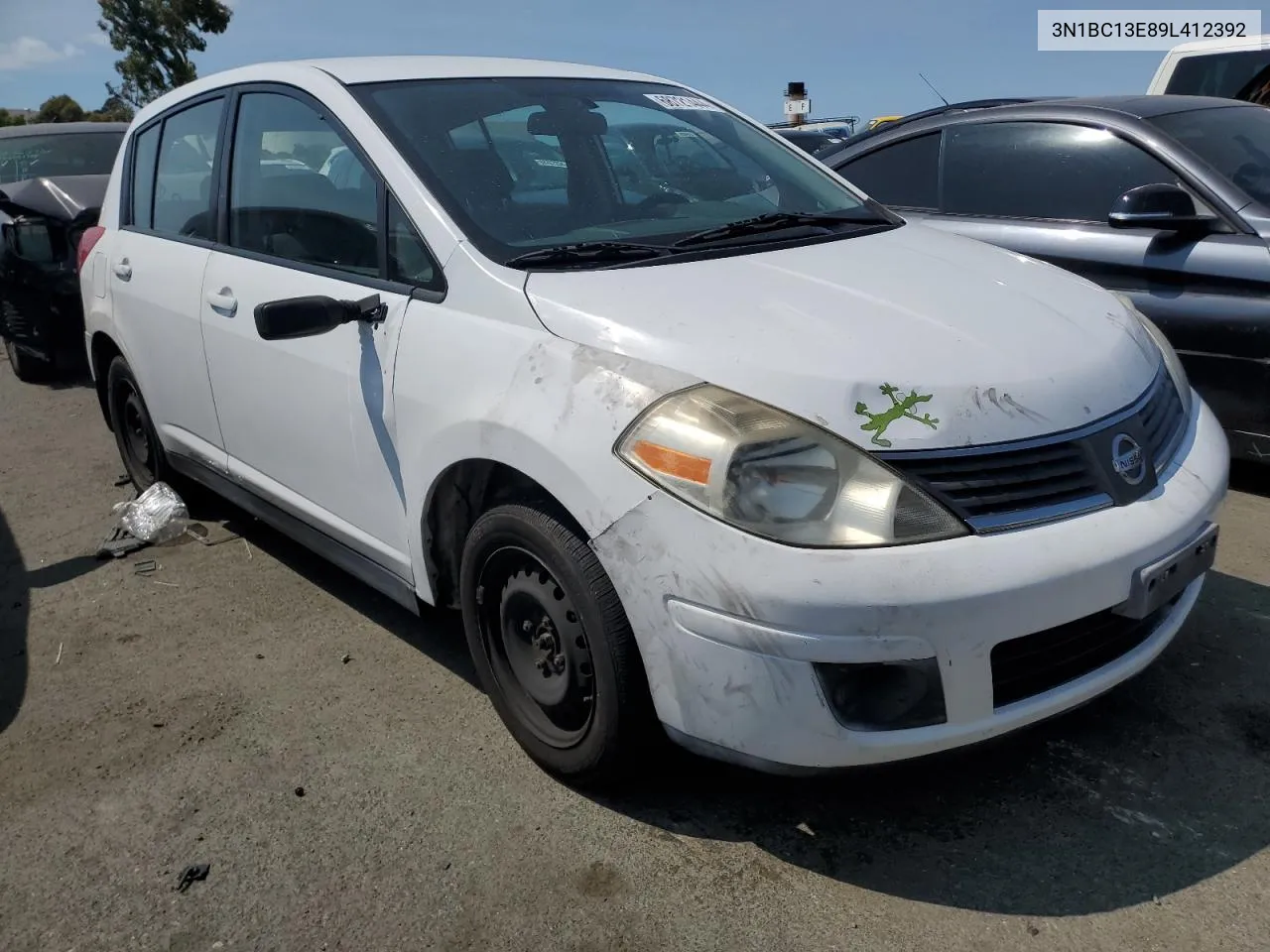 2009 Nissan Versa S VIN: 3N1BC13E89L412392 Lot: 68721444