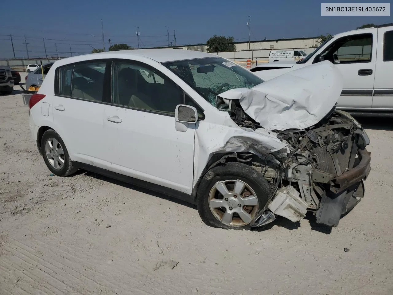 3N1BC13E19L405672 2009 Nissan Versa S