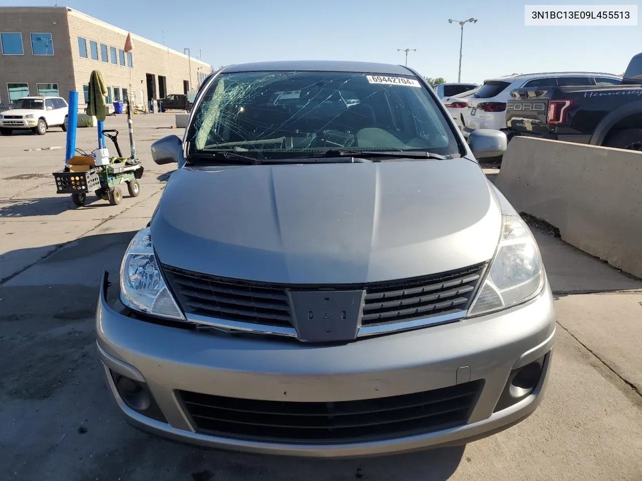 2009 Nissan Versa S VIN: 3N1BC13E09L455513 Lot: 69442704