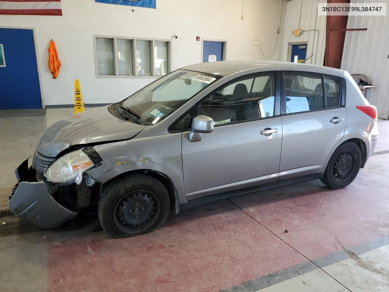 2009 Nissan Versa S VIN: 3N1BC13E99L384747 Lot: 69663664