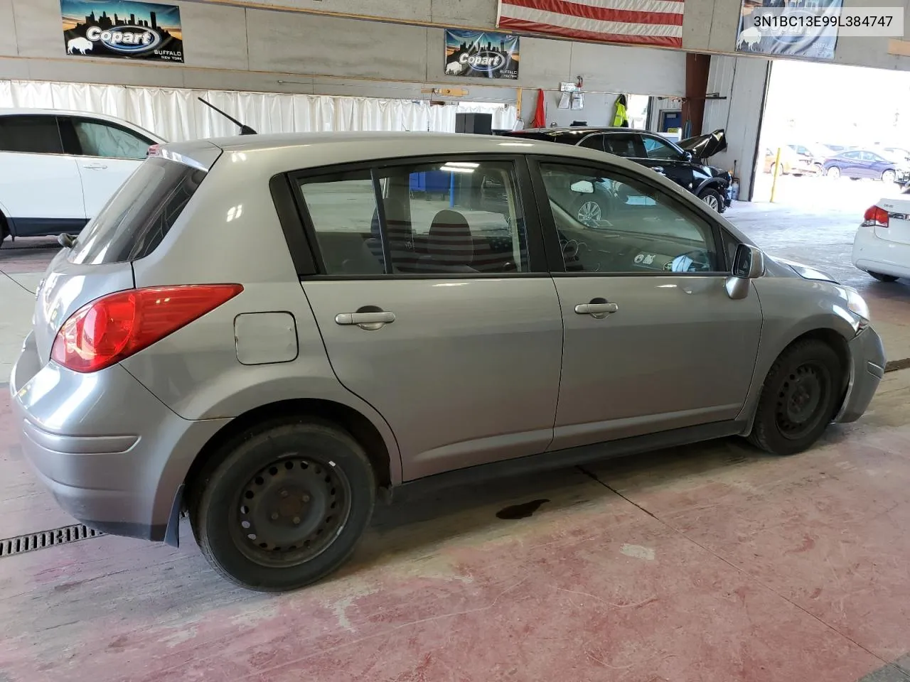 2009 Nissan Versa S VIN: 3N1BC13E99L384747 Lot: 69663664