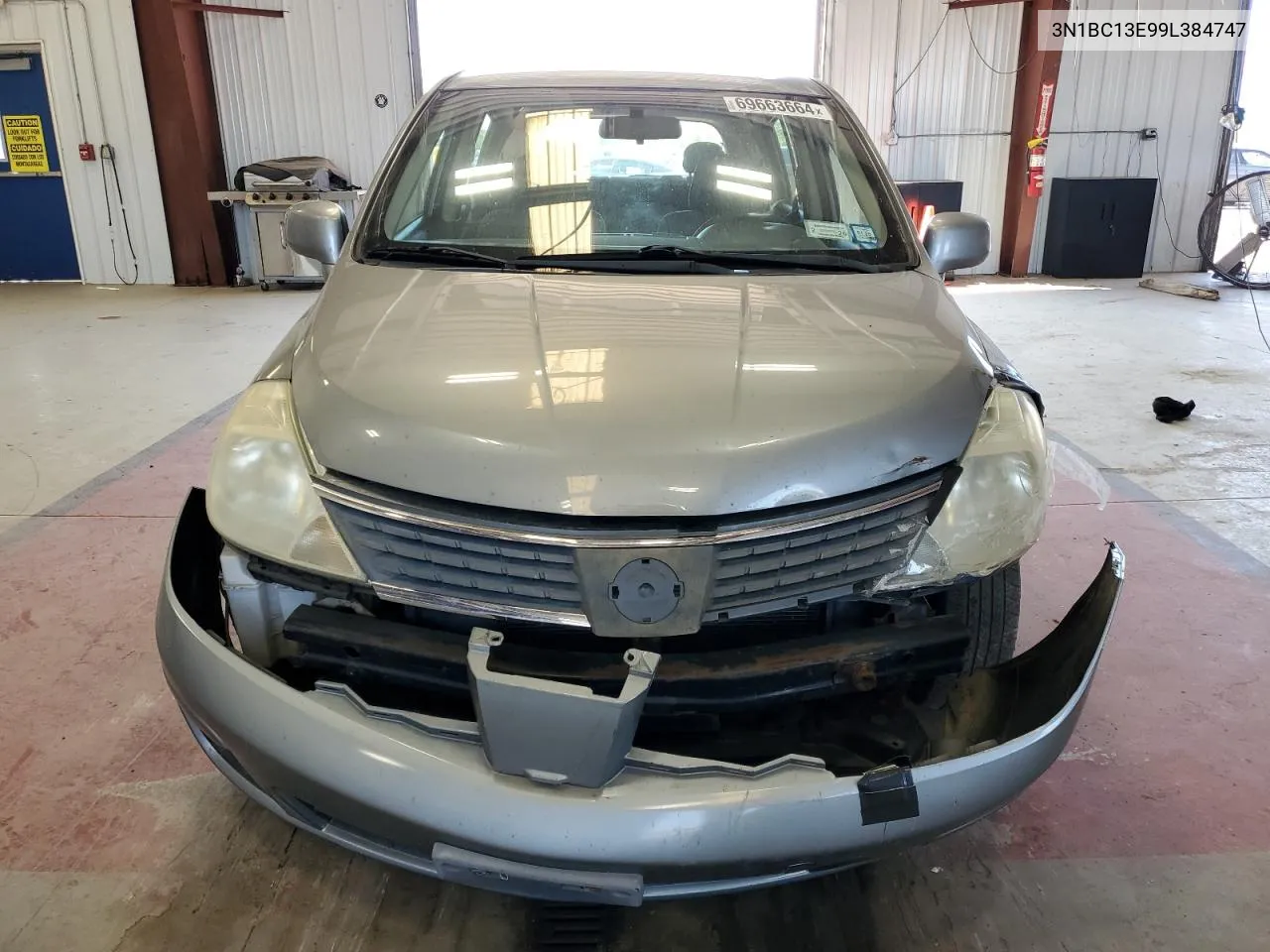 3N1BC13E99L384747 2009 Nissan Versa S