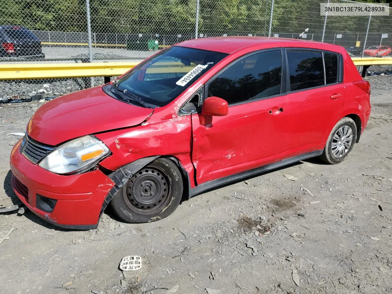 2009 Nissan Versa S VIN: 3N1BC13E79L428938 Lot: 69964494