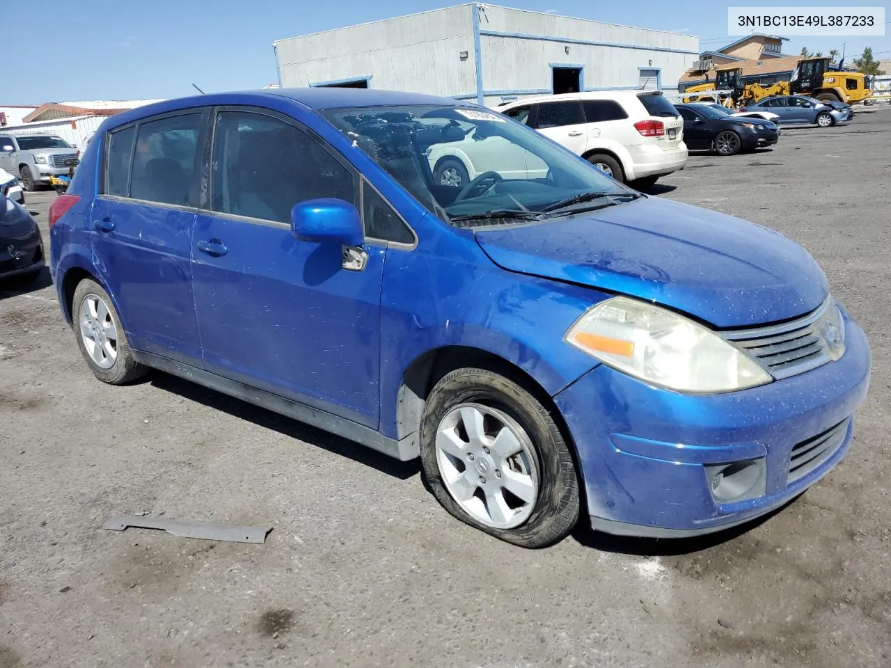 2009 Nissan Versa S VIN: 3N1BC13E49L387233 Lot: 70190454