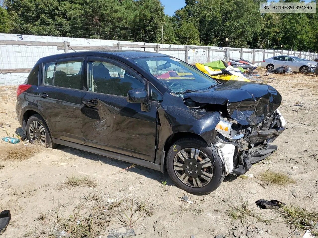 2009 Nissan Versa S VIN: 3N1BC13E89L394296 Lot: 70315444