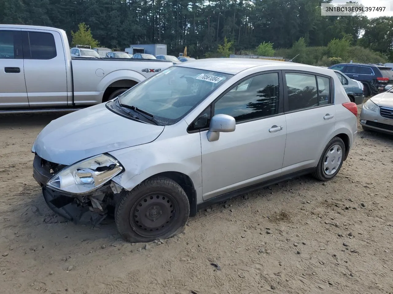 3N1BC13E09L397497 2009 Nissan Versa S