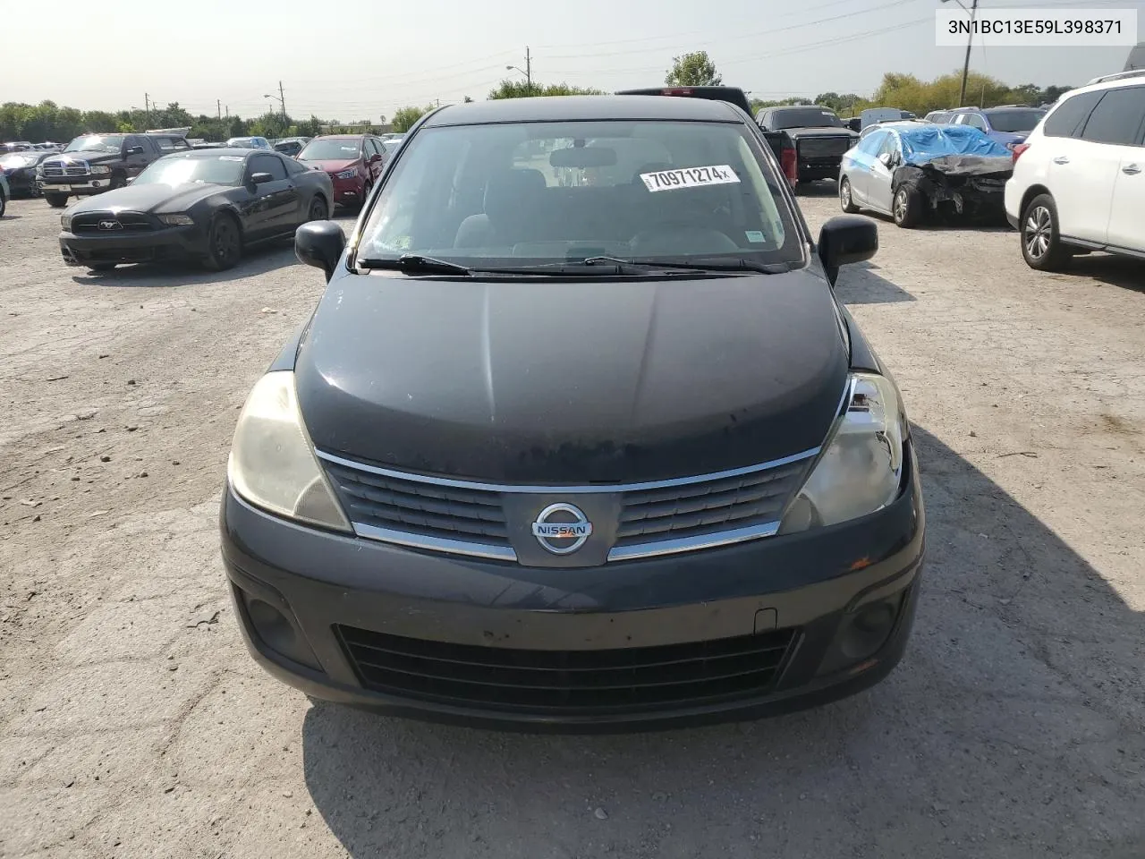 2009 Nissan Versa S VIN: 3N1BC13E59L398371 Lot: 70971274