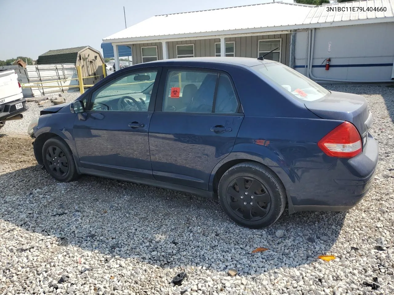 3N1BC11E79L404660 2009 Nissan Versa S