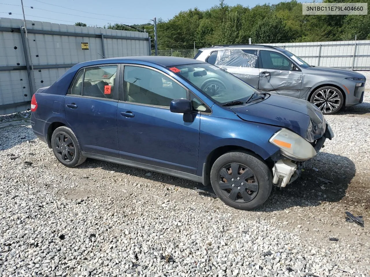 3N1BC11E79L404660 2009 Nissan Versa S