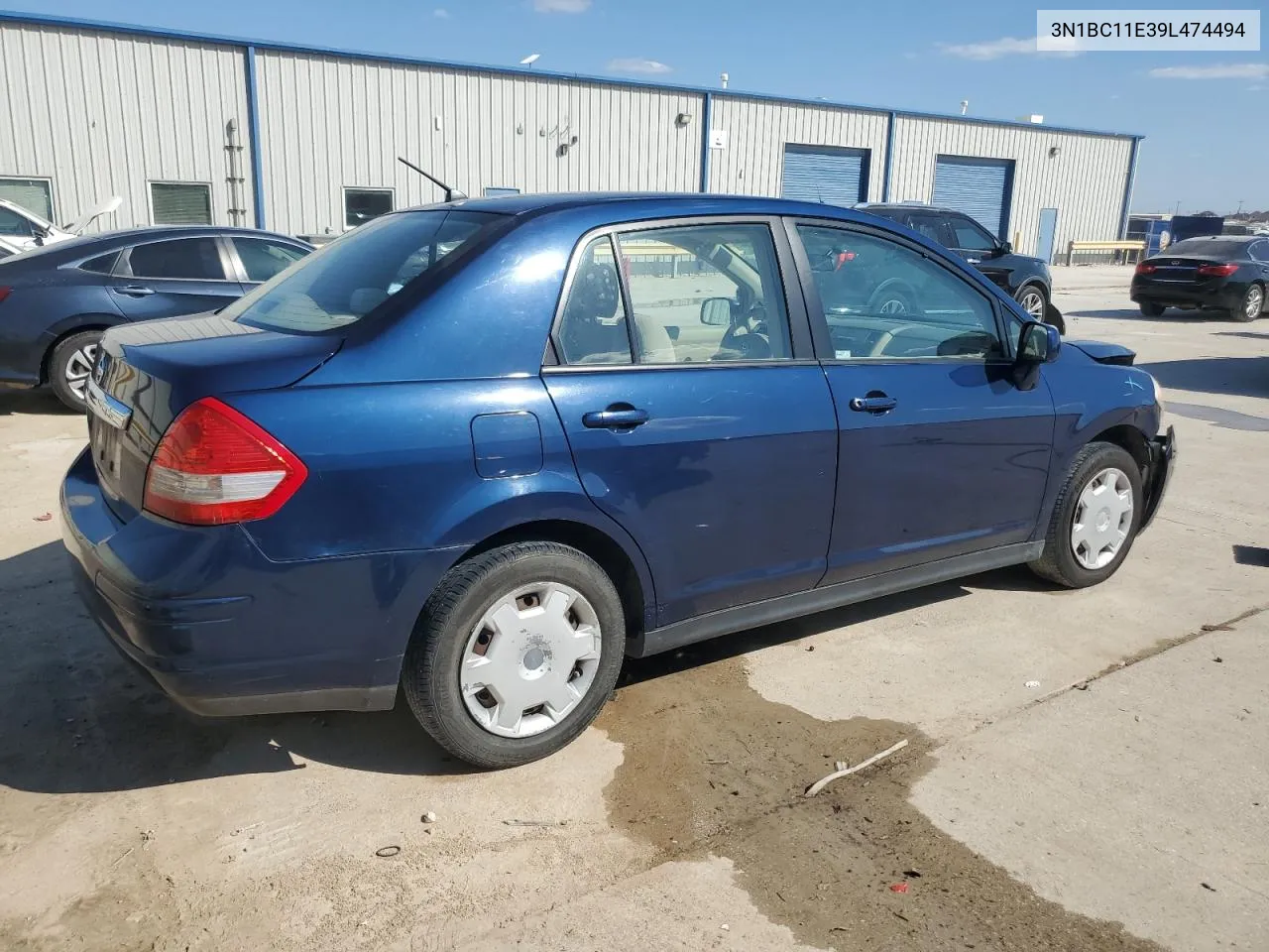 3N1BC11E39L474494 2009 Nissan Versa S