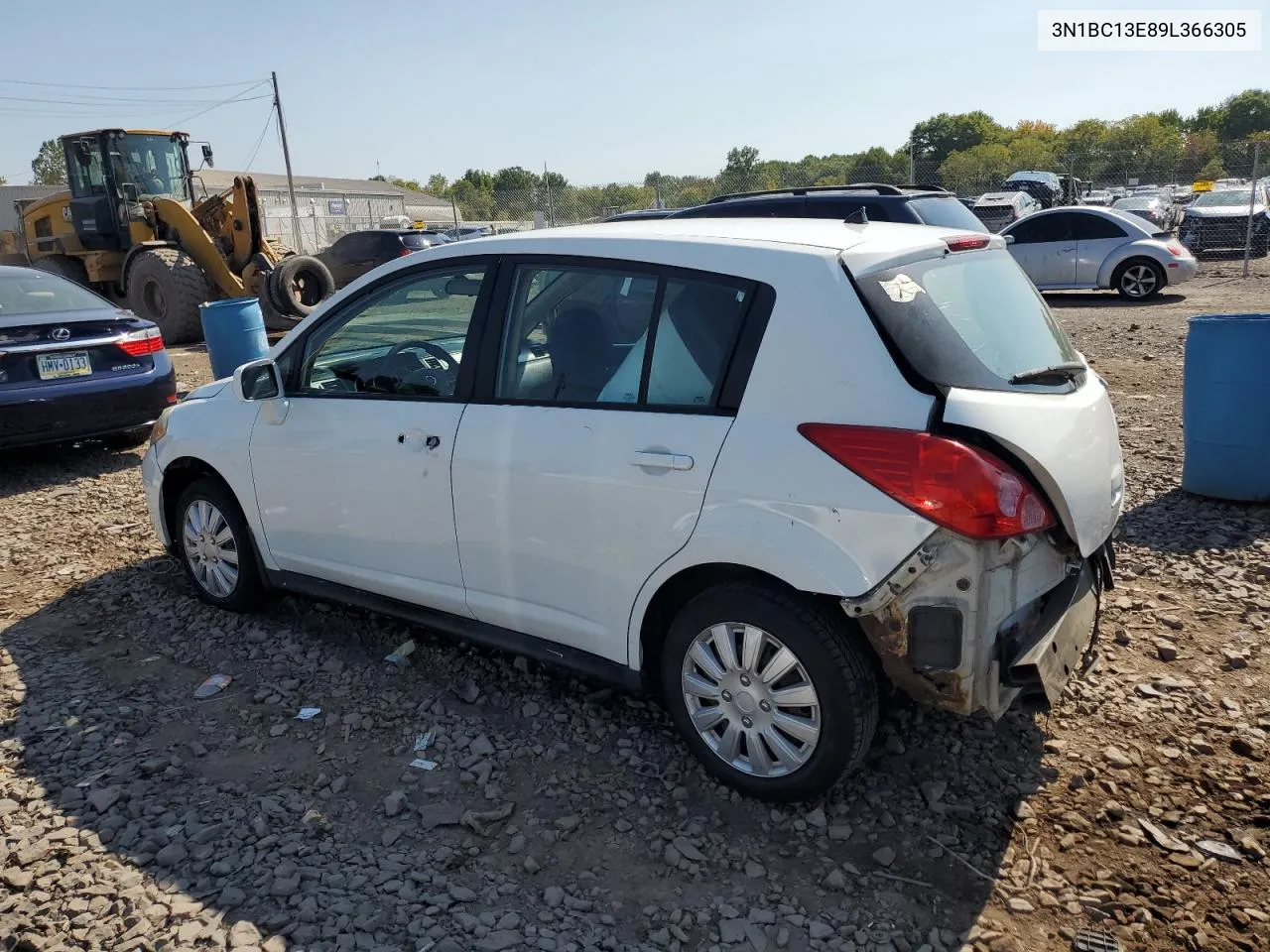 2009 Nissan Versa S VIN: 3N1BC13E89L366305 Lot: 71435924