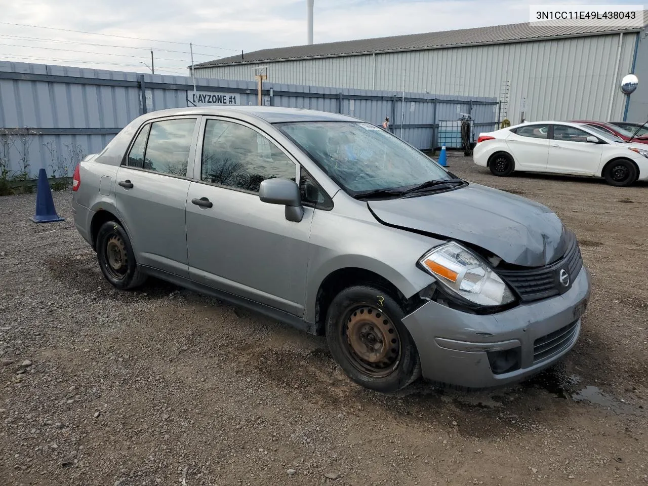 2009 Nissan Versa S VIN: 3N1CC11E49L438043 Lot: 71965944