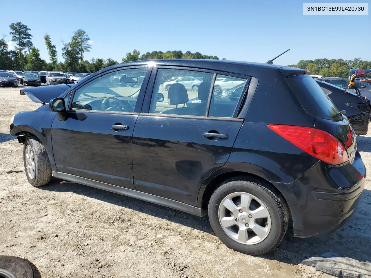 2009 Nissan Versa S VIN: 3N1BC13E99L420730 Lot: 72117054