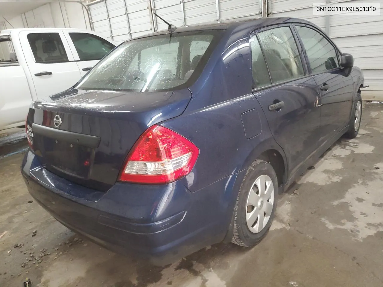 2009 Nissan Versa S VIN: 3N1CC11EX9L501310 Lot: 72253944