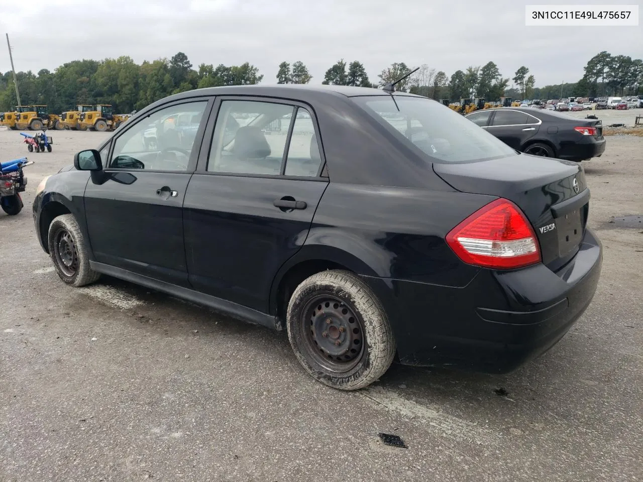 2009 Nissan Versa S VIN: 3N1CC11E49L475657 Lot: 72287024