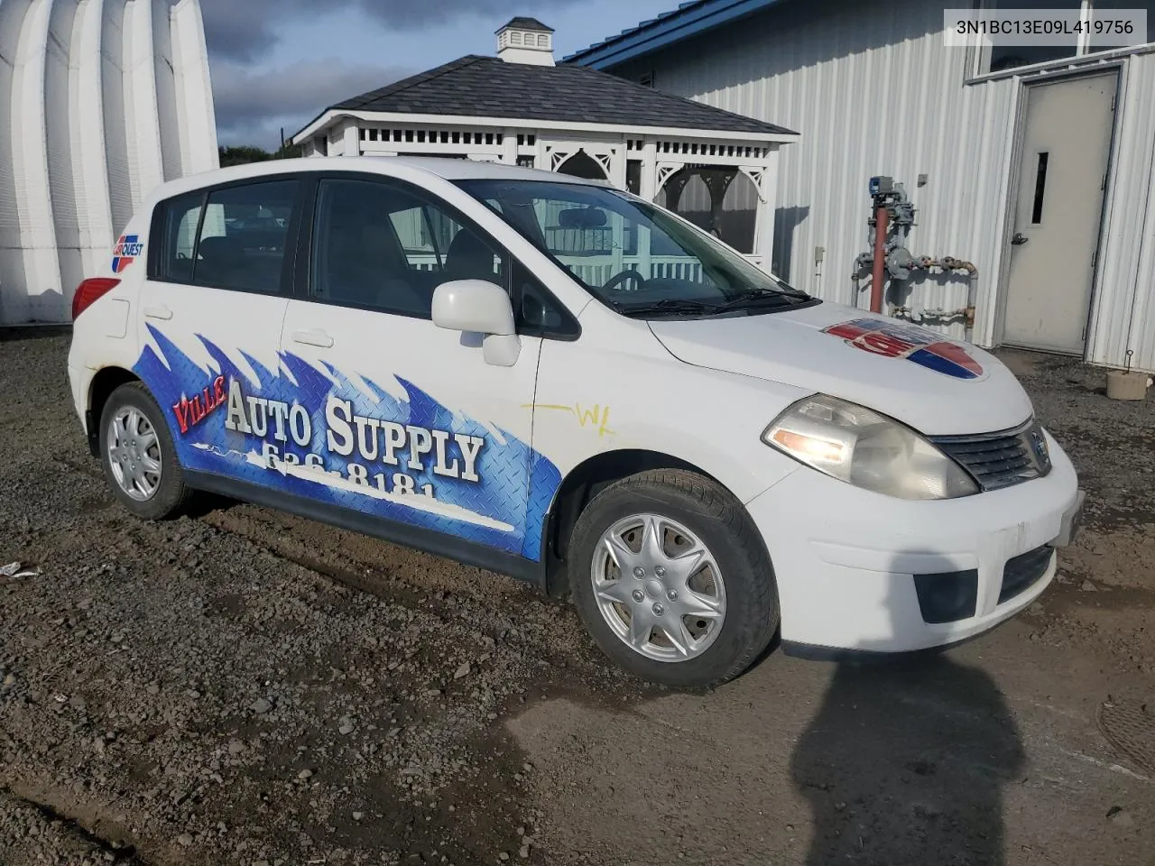 2009 Nissan Versa S VIN: 3N1BC13E09L419756 Lot: 72606504