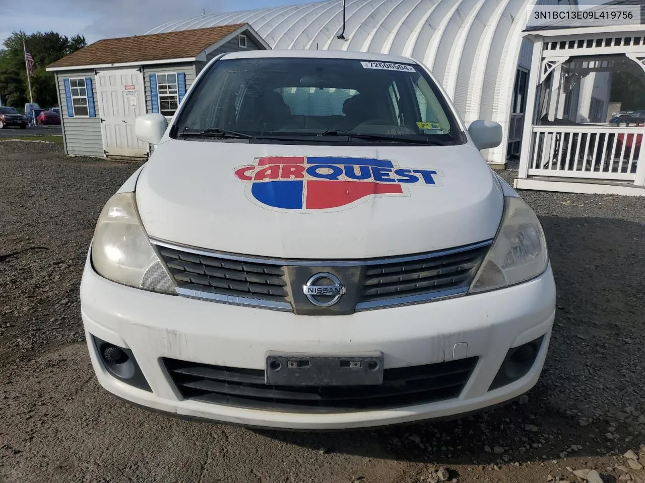 2009 Nissan Versa S VIN: 3N1BC13E09L419756 Lot: 72606504