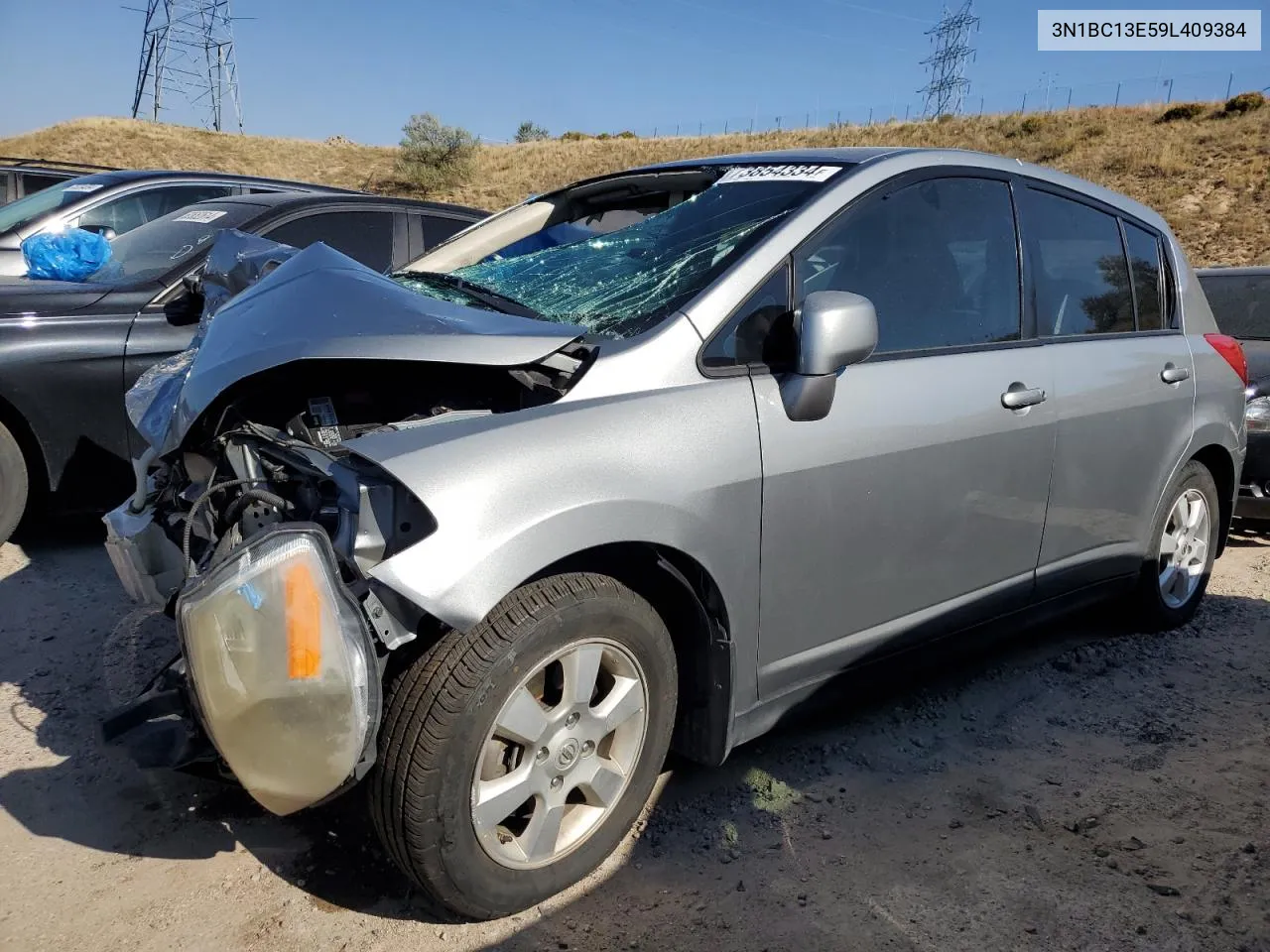 3N1BC13E59L409384 2009 Nissan Versa S