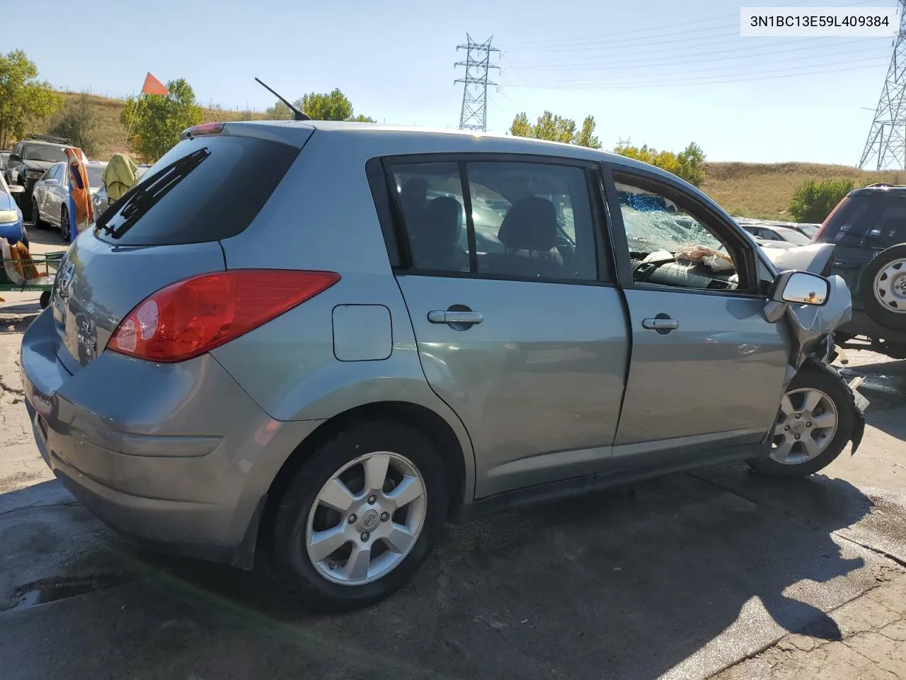 2009 Nissan Versa S VIN: 3N1BC13E59L409384 Lot: 73854334