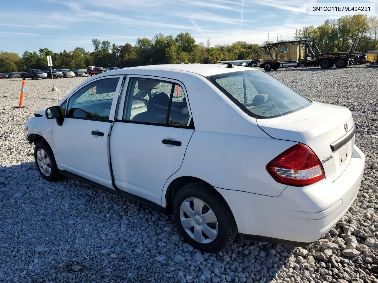 2009 Nissan Versa S VIN: 3N1CC11E79L494221 Lot: 74049784