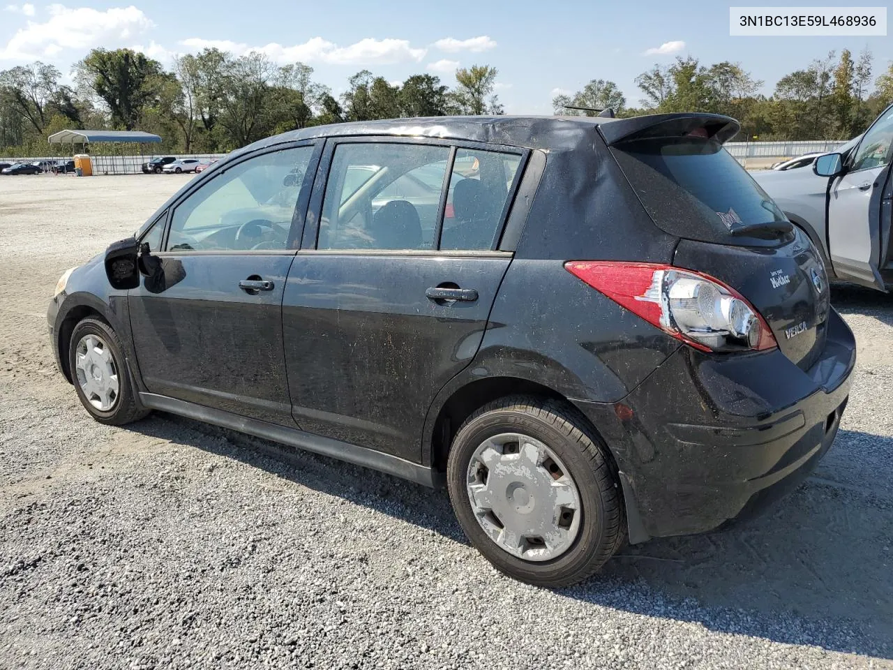 2009 Nissan Versa S VIN: 3N1BC13E59L468936 Lot: 74840234