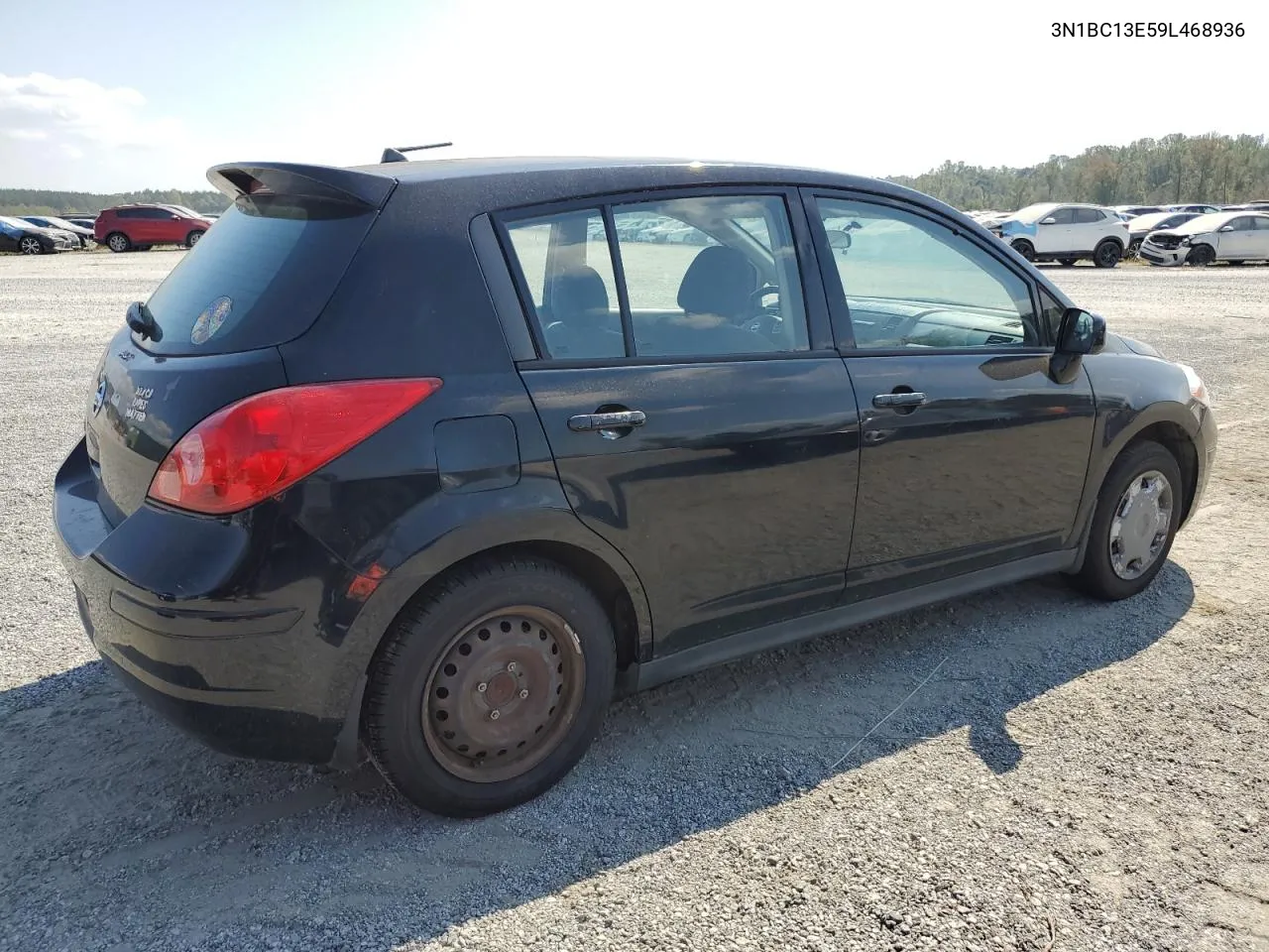 2009 Nissan Versa S VIN: 3N1BC13E59L468936 Lot: 74840234