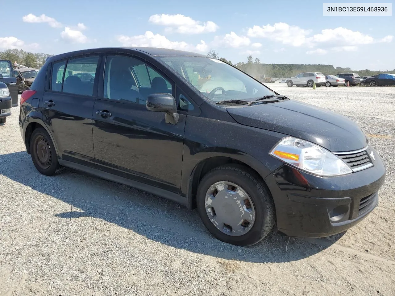 2009 Nissan Versa S VIN: 3N1BC13E59L468936 Lot: 74840234