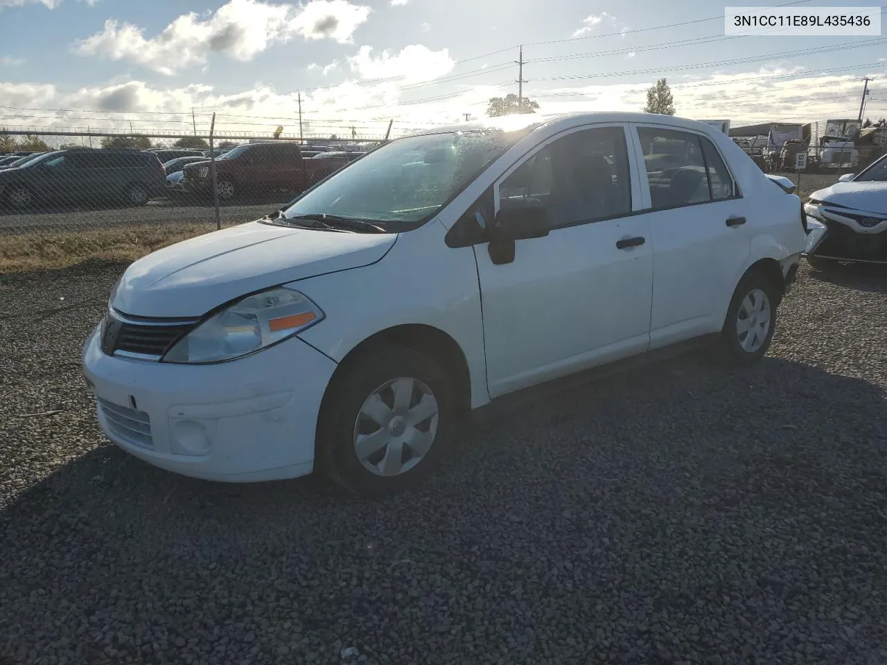 2009 Nissan Versa S VIN: 3N1CC11E89L435436 Lot: 75873054