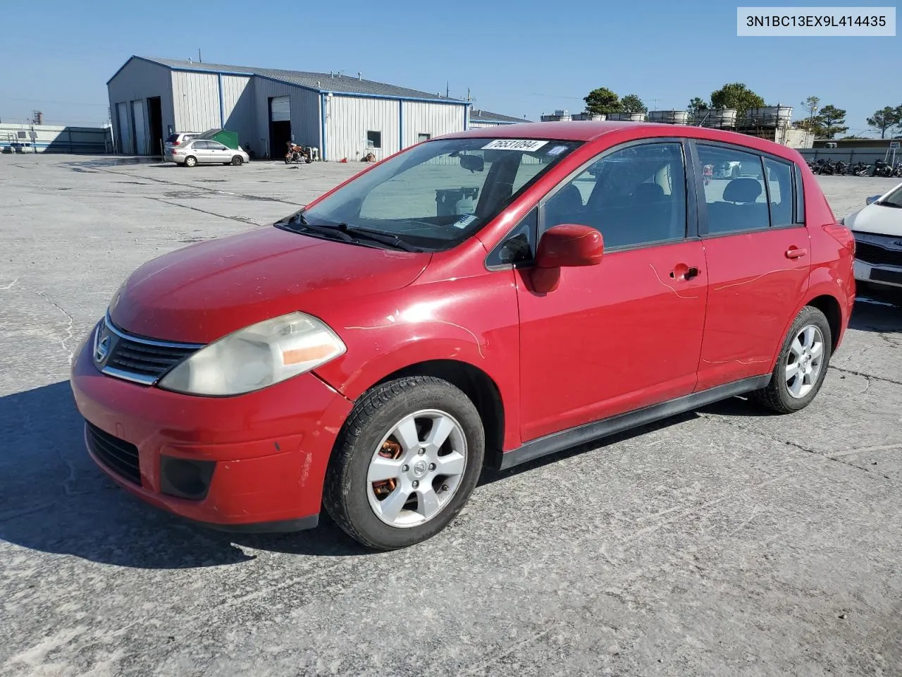 2009 Nissan Versa S VIN: 3N1BC13EX9L414435 Lot: 76531094