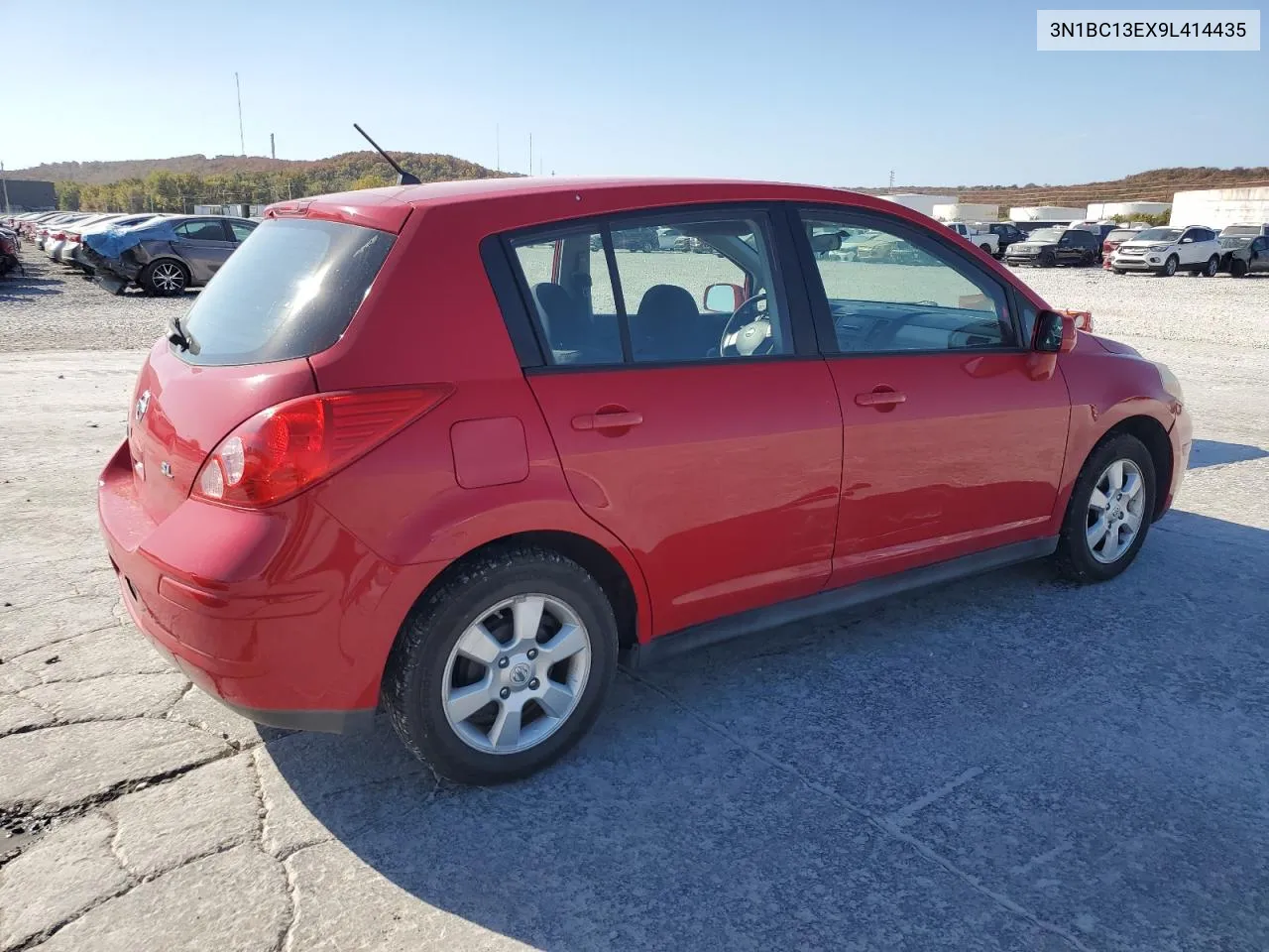 2009 Nissan Versa S VIN: 3N1BC13EX9L414435 Lot: 76531094