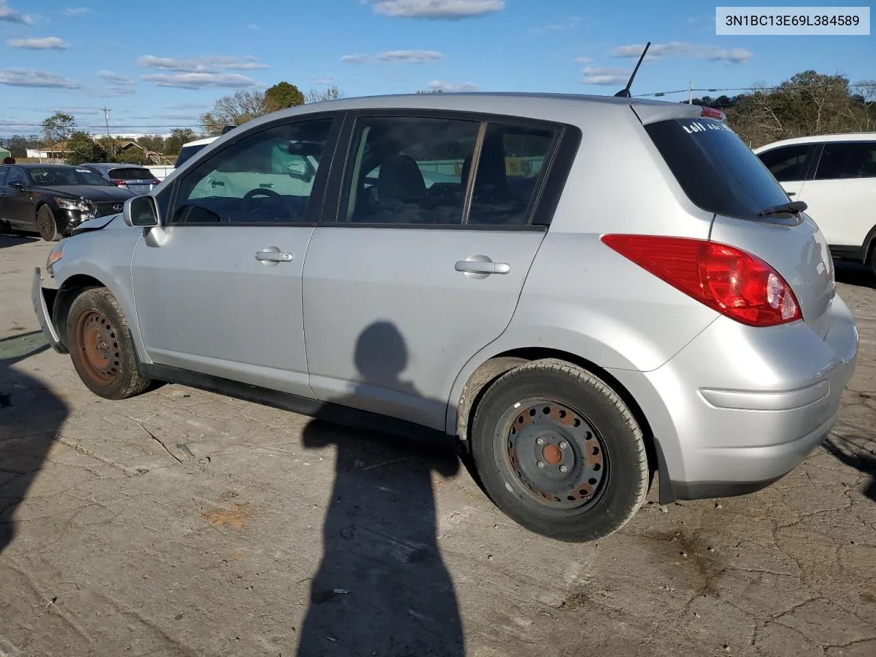 2009 Nissan Versa S VIN: 3N1BC13E69L384589 Lot: 76552904