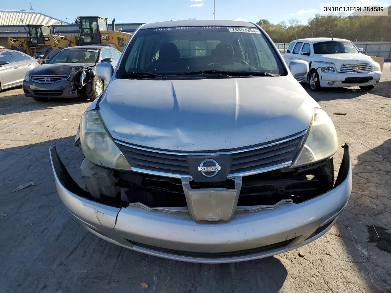 2009 Nissan Versa S VIN: 3N1BC13E69L384589 Lot: 76552904