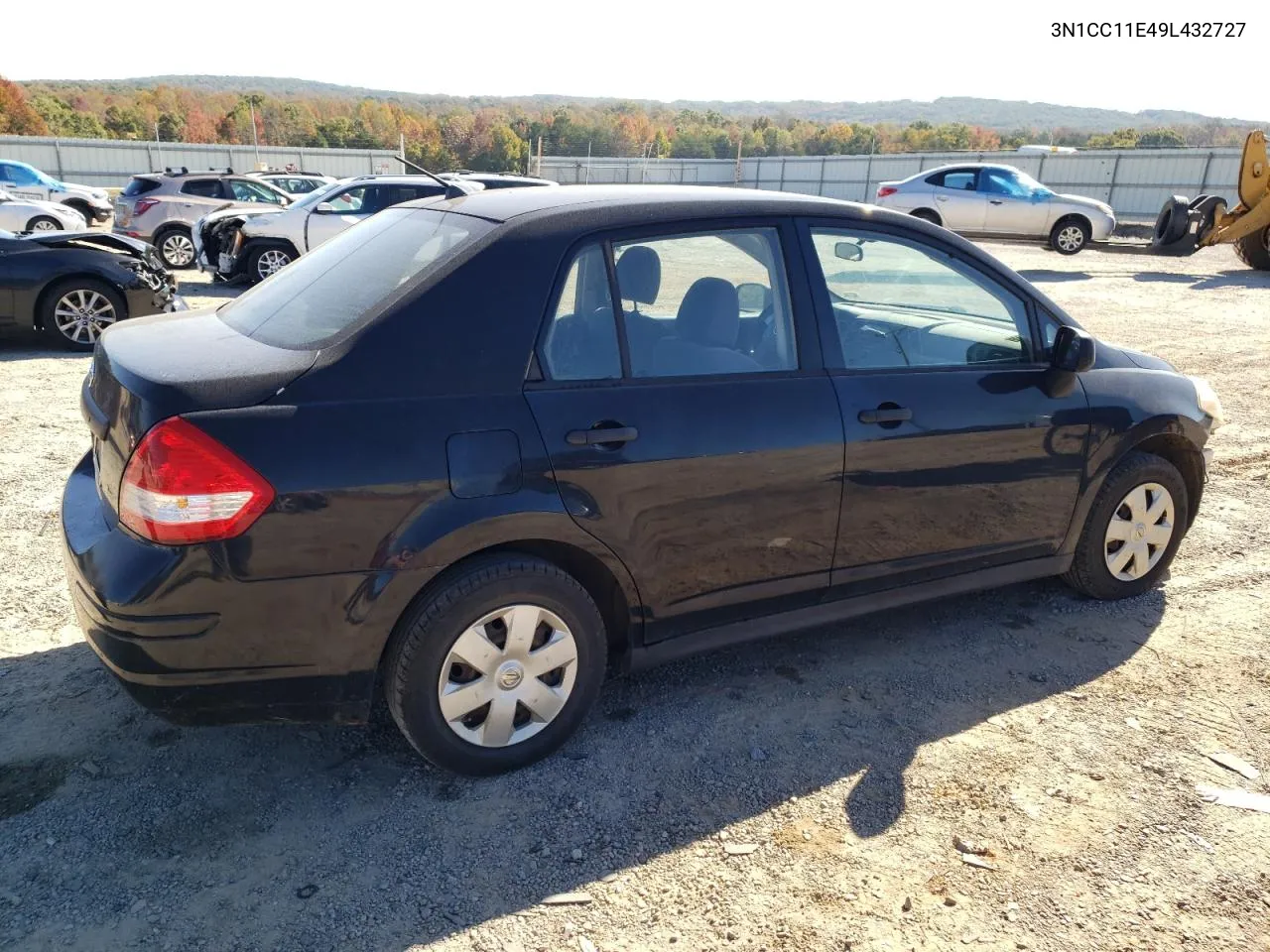 2009 Nissan Versa S VIN: 3N1CC11E49L432727 Lot: 76926884