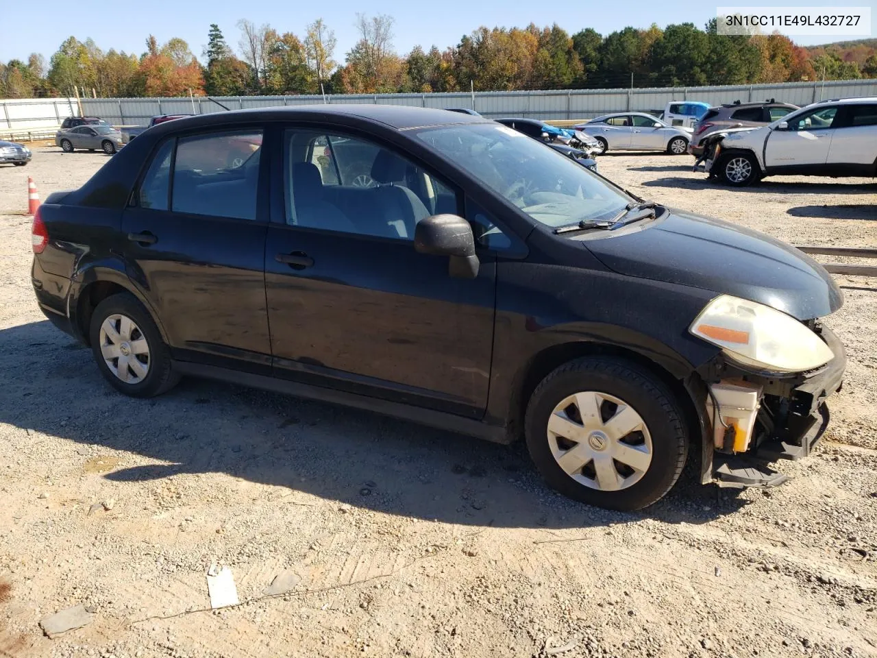 2009 Nissan Versa S VIN: 3N1CC11E49L432727 Lot: 76926884