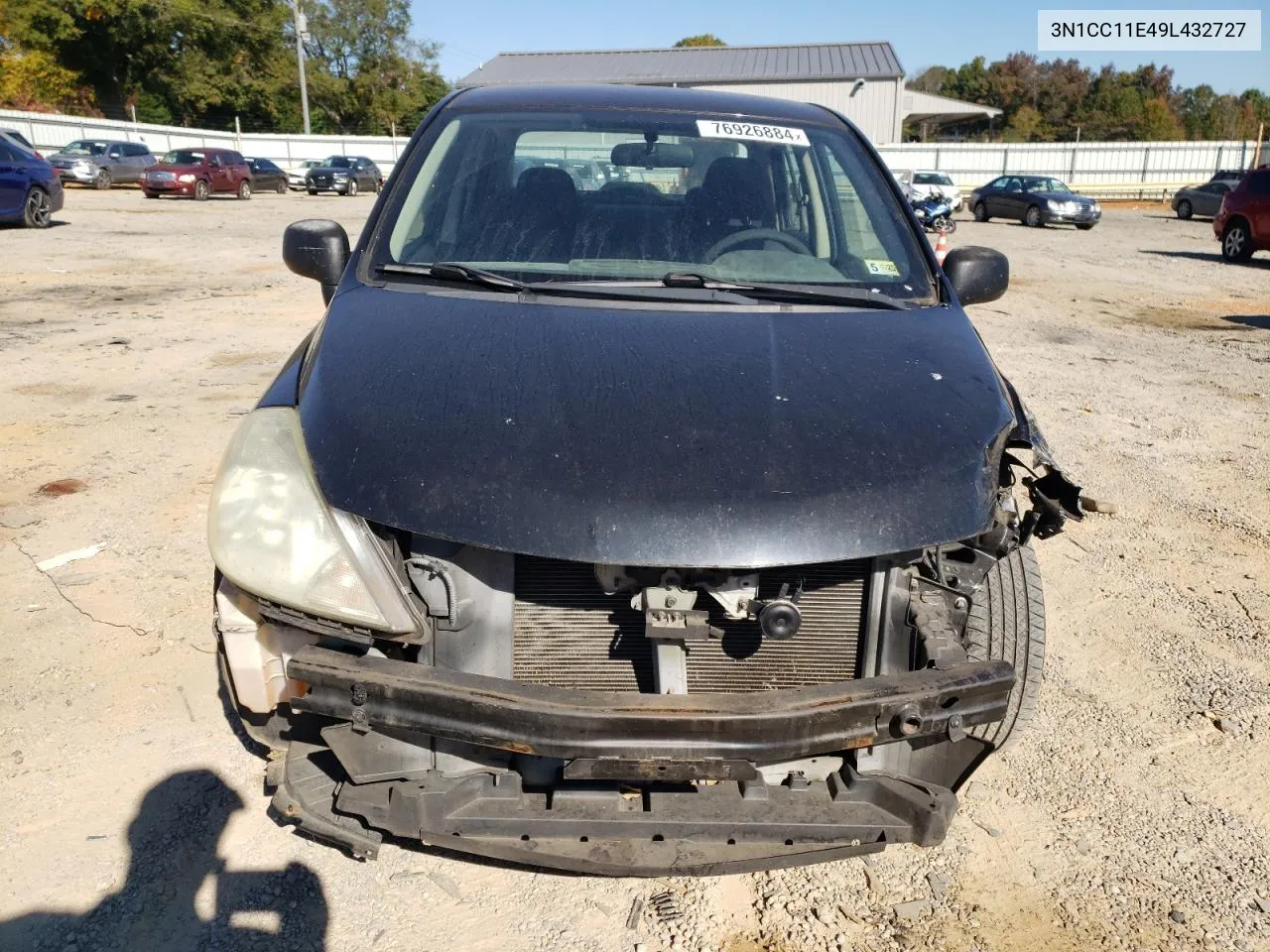 2009 Nissan Versa S VIN: 3N1CC11E49L432727 Lot: 76926884