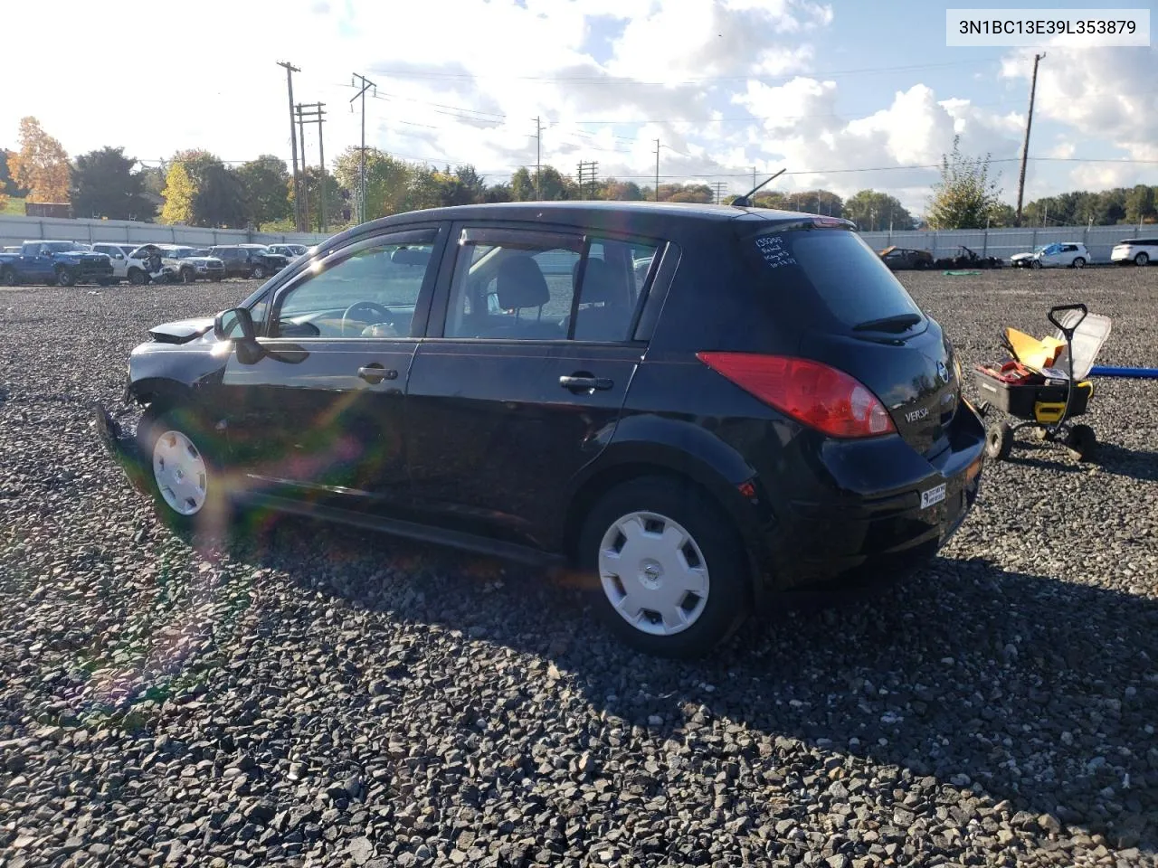 2009 Nissan Versa S VIN: 3N1BC13E39L353879 Lot: 77045774