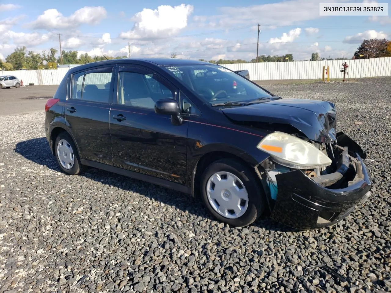 2009 Nissan Versa S VIN: 3N1BC13E39L353879 Lot: 77045774