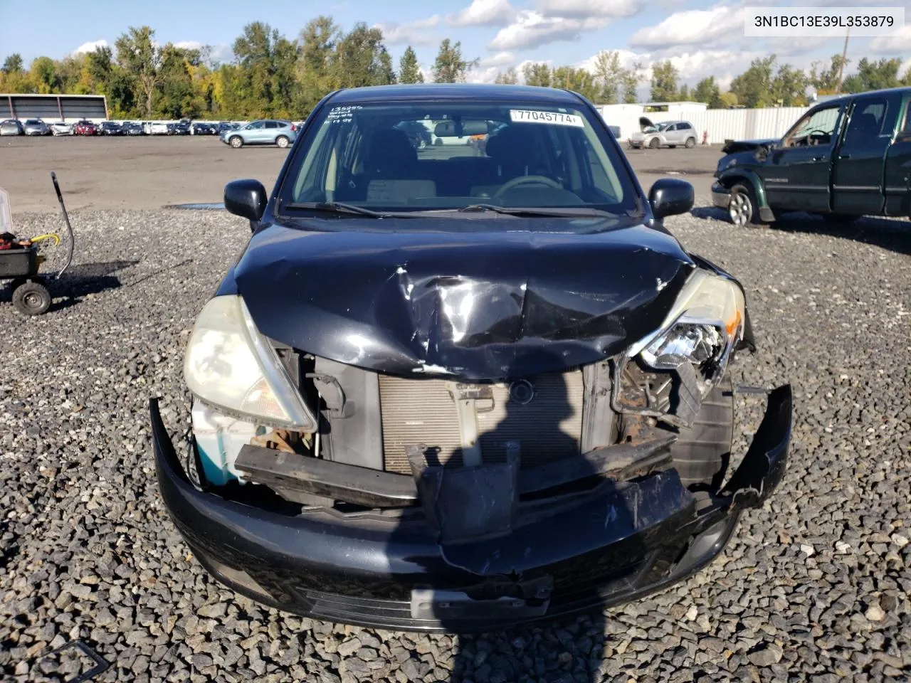 2009 Nissan Versa S VIN: 3N1BC13E39L353879 Lot: 77045774