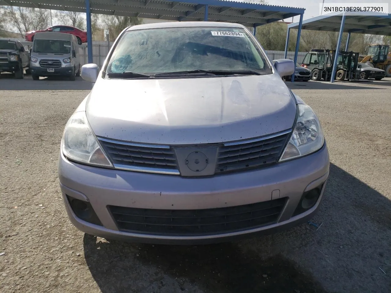 2009 Nissan Versa S VIN: 3N1BC13E29L377901 Lot: 77662894