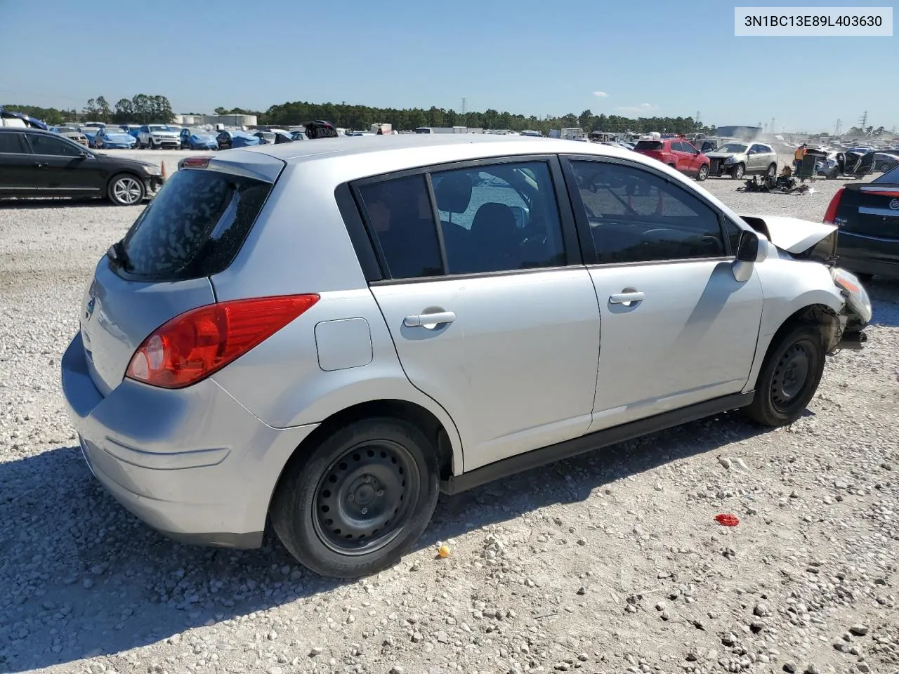 2009 Nissan Versa S VIN: 3N1BC13E89L403630 Lot: 77750434