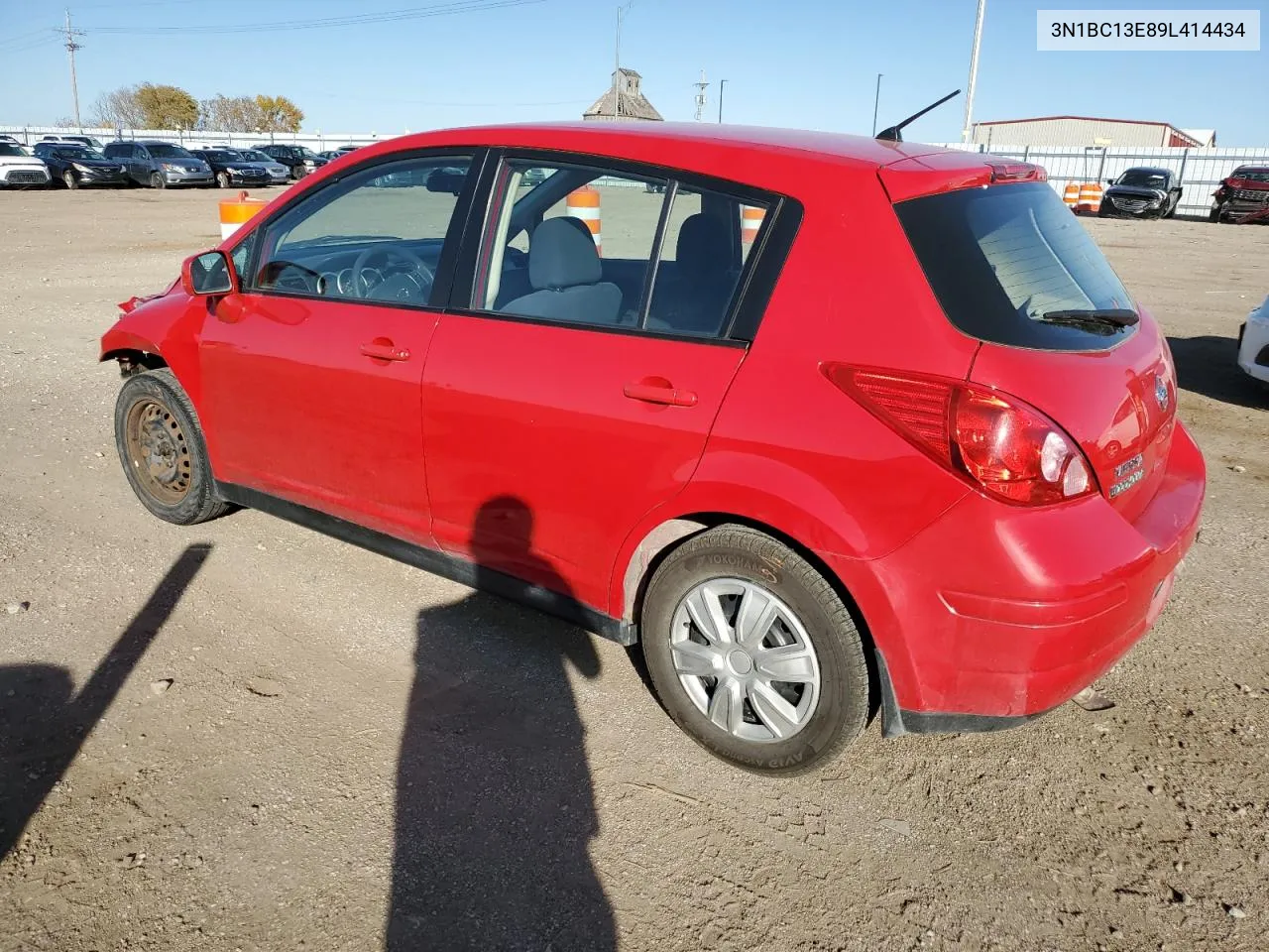 2009 Nissan Versa S VIN: 3N1BC13E89L414434 Lot: 77771934