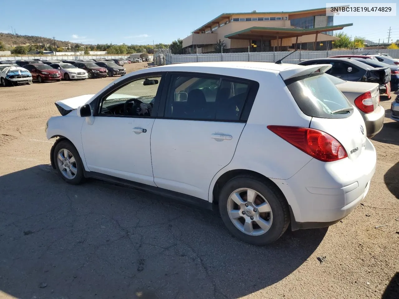 2009 Nissan Versa S VIN: 3N1BC13E19L474829 Lot: 77786004