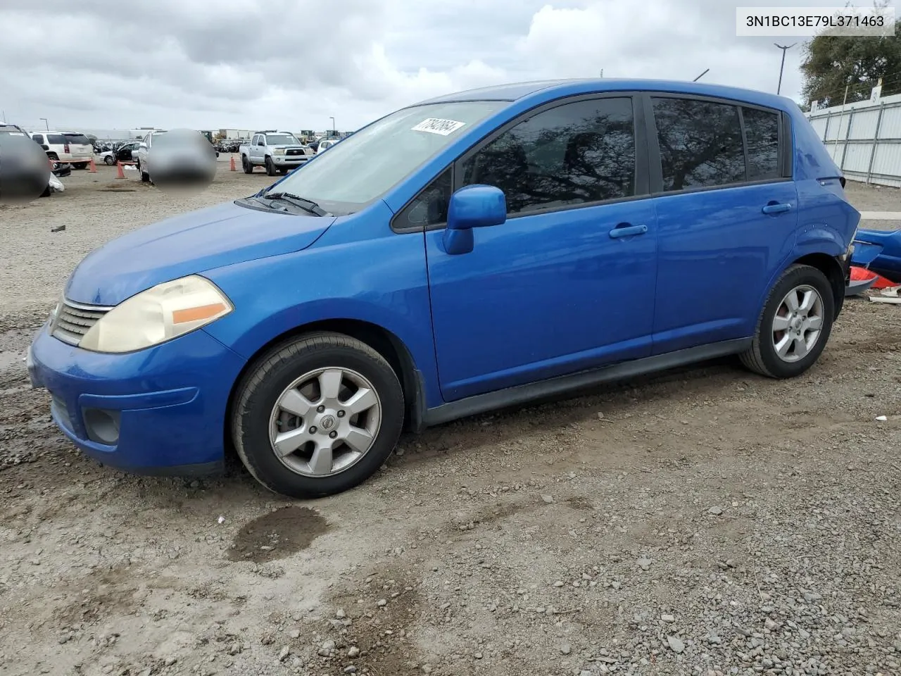 2009 Nissan Versa S VIN: 3N1BC13E79L371463 Lot: 77842864