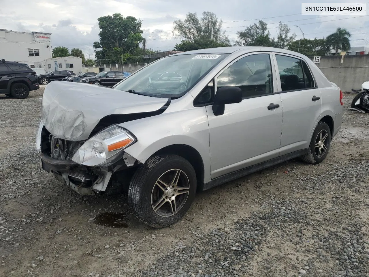 2009 Nissan Versa S VIN: 3N1CC11E69L446600 Lot: 77987974