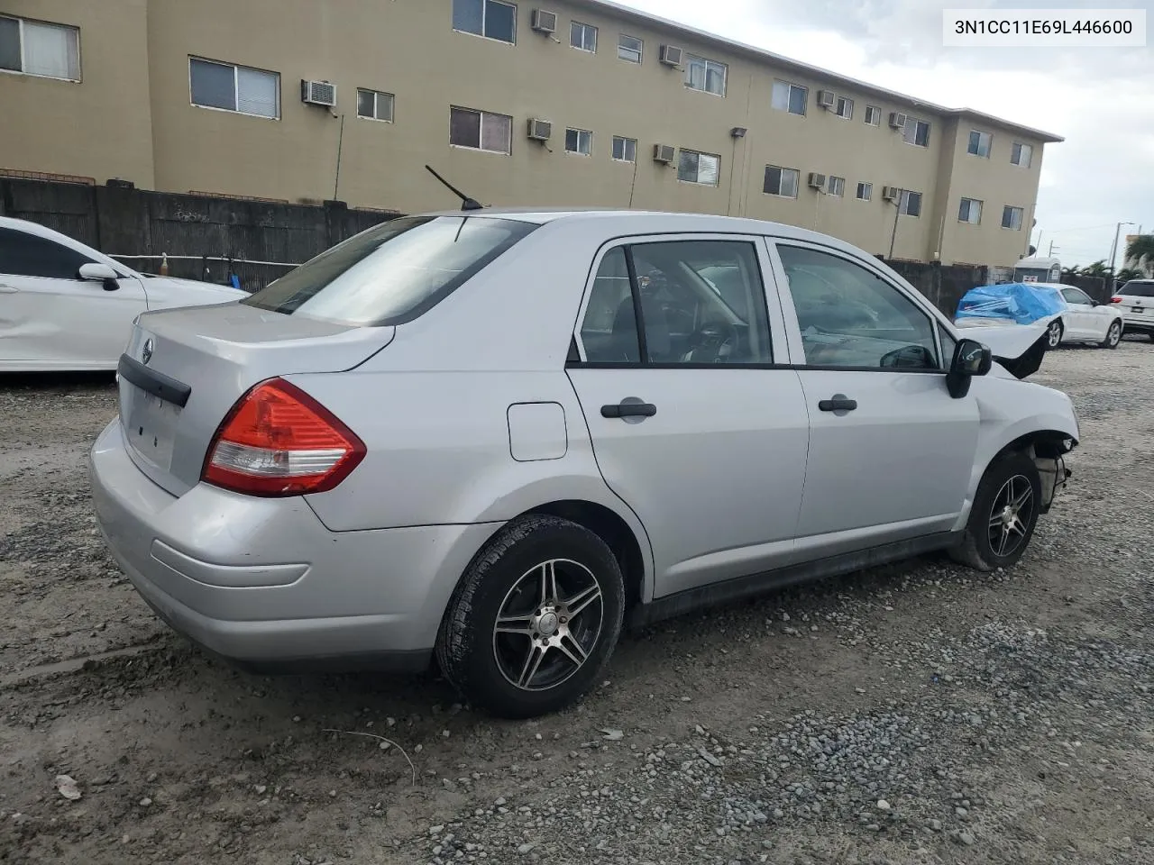 2009 Nissan Versa S VIN: 3N1CC11E69L446600 Lot: 77987974